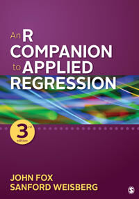 Fox, John, Jr. An R Companion to Applied Regression (1544336470)