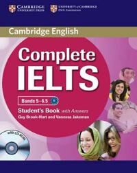 Brook-Hart Guy Complete IELTS Bands 5–6.5 Student's Book with Answers with CD-ROM (0521179483)