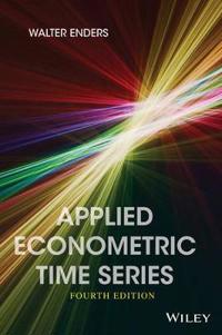 Enders, Walter Applied Econometric Time Series (1118808568)