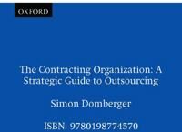 Domberger, Simon The Contracting Organization (0198774575)