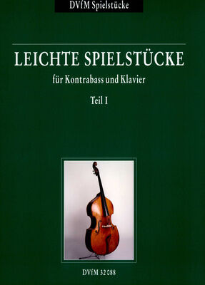 Deutscher Verlag für Musik Leichte Spielstücke 1 Kontraba