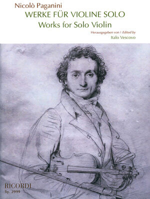 Ricordi Paganini Werke für Violine