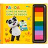 Livro Canal Panda - Livro De Pintar Com Os Dedos