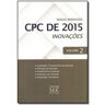 Livro Cpc de 2015 Inovacoes Vol.2 01Ed/18 de Bermudes, Sergio ( Português-Brasil )