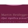 Trotta Editorial Livro ¿Que Significa Pensar? de Martin Heidegger (Espanhol)