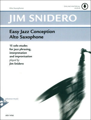Advance Music Easy Jazz Conception 1 A-Sax