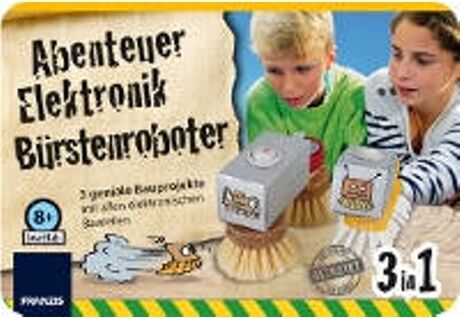 Franzis Verlag Kit de Ciência Elektronik Bürstenroboter