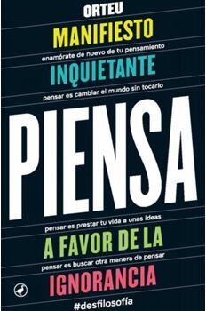 Livro Piensa de Francesc Orteu (Espanhol)