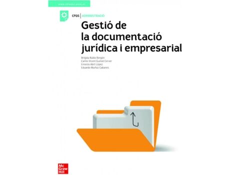 Mc Graw Hill Interamericana Livro La Gestio De La Documentacio Juridica I Empresarial. Gs de B Rubio Bergon (Catalão)