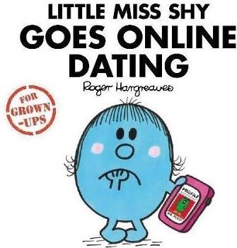 Livro Little Miss Shy Goes On-Line Dating de Roger Hargreaves (Inglês)