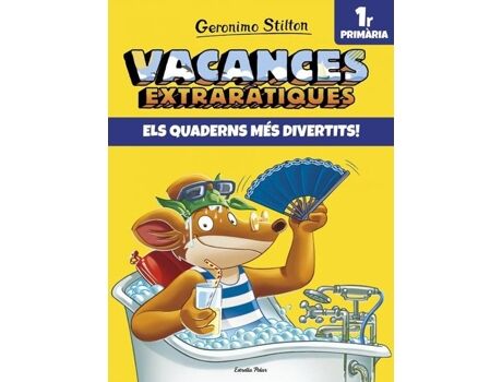 Livro Vacances Extraràtiques 1ºprimària 2017 de Geronimo Stilton