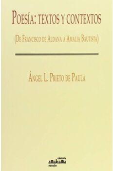 Livro Poesia:Textos Y Contextos de Angel Prieto De Paula (Espanhol)