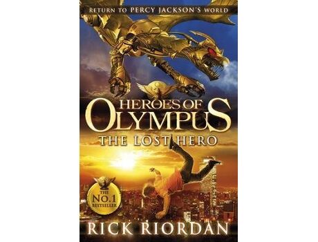 Olympus Livro Heroes Of Olympus: The Lost Hero de Rick Riordan