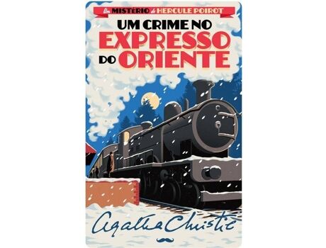 Livro Um Mistério De Hercule Poirot- Um Crime No Expresso Oriente de Agatha Christie