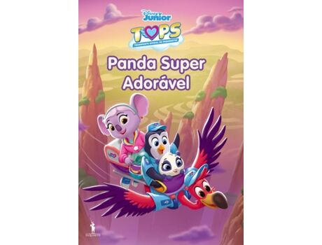Panda Livro Tops 2: Panda Super Adorável de Disney (Português)
