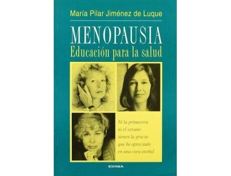 Eunsa. Es Universidad De Navarra, S.A. Livro Menopausia : educación para la salud de María Pilar Jiménez De Luque (Espanhol)