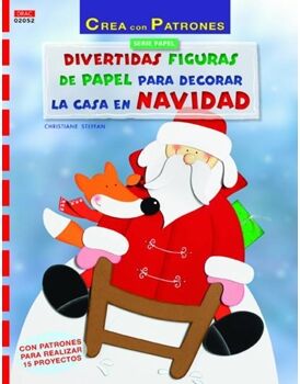 Livro Divertidas Figuras Papel Decorar Casa En Navidad de Christian Steffan (Espanhol)