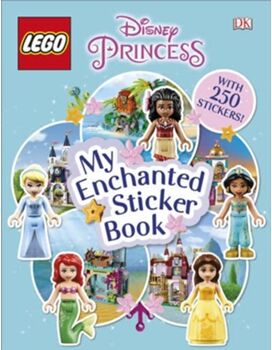 Lego Livro Lego Disney Princess My Enchanted Sticker Book (Inglês)