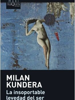 Livro La Insoportable Levedad Del Ser de Milan Kundera (Espanhol)