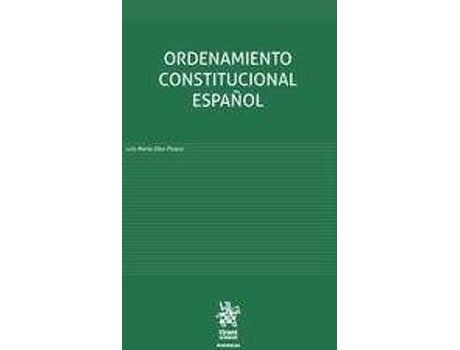 Editorial Tirant Lo Blanch Livro Ordenamiento Constitucional Español de María Díez-Picazo,Luis (Espanhol)
