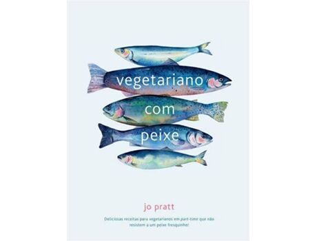 Livro Vegetariano com Peixe de Jo Pratt