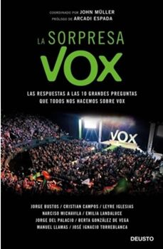 Vox Livro La Sorpresa Vox de John Freddy Muller Gonzalez (Espanhol)