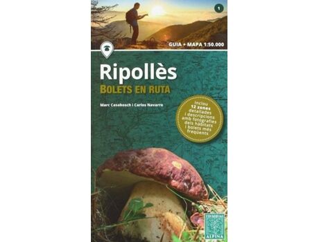 Alpina Livro Bolets En Ruta:Ripolles de Marc Casabosch (Catalão)