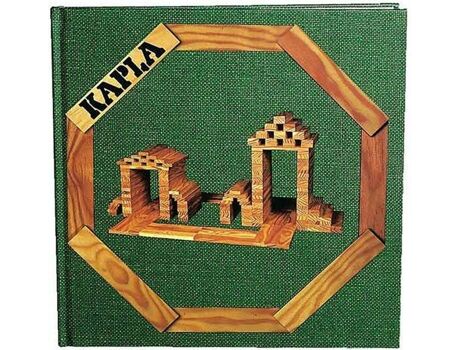 Kapla Jogo de Construção Green Art Book