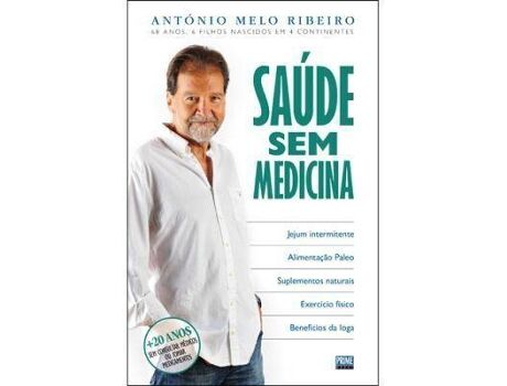 PRiME Livro Saúde sem Medicina de António Melo Ribeiro (Português)