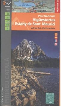 Alpina Livro Parc Nacional Aigüestortes I Estany De Sant Maurici de Vários Autores (Catalão)