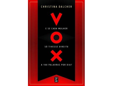Vox Livro Vox de Christina Dalcher (Português)