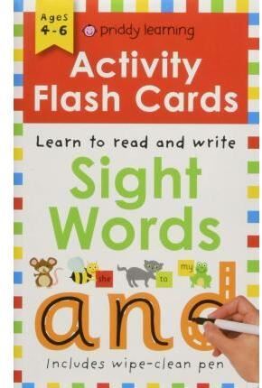 Activity Books Activity Flash Cards Sight Words