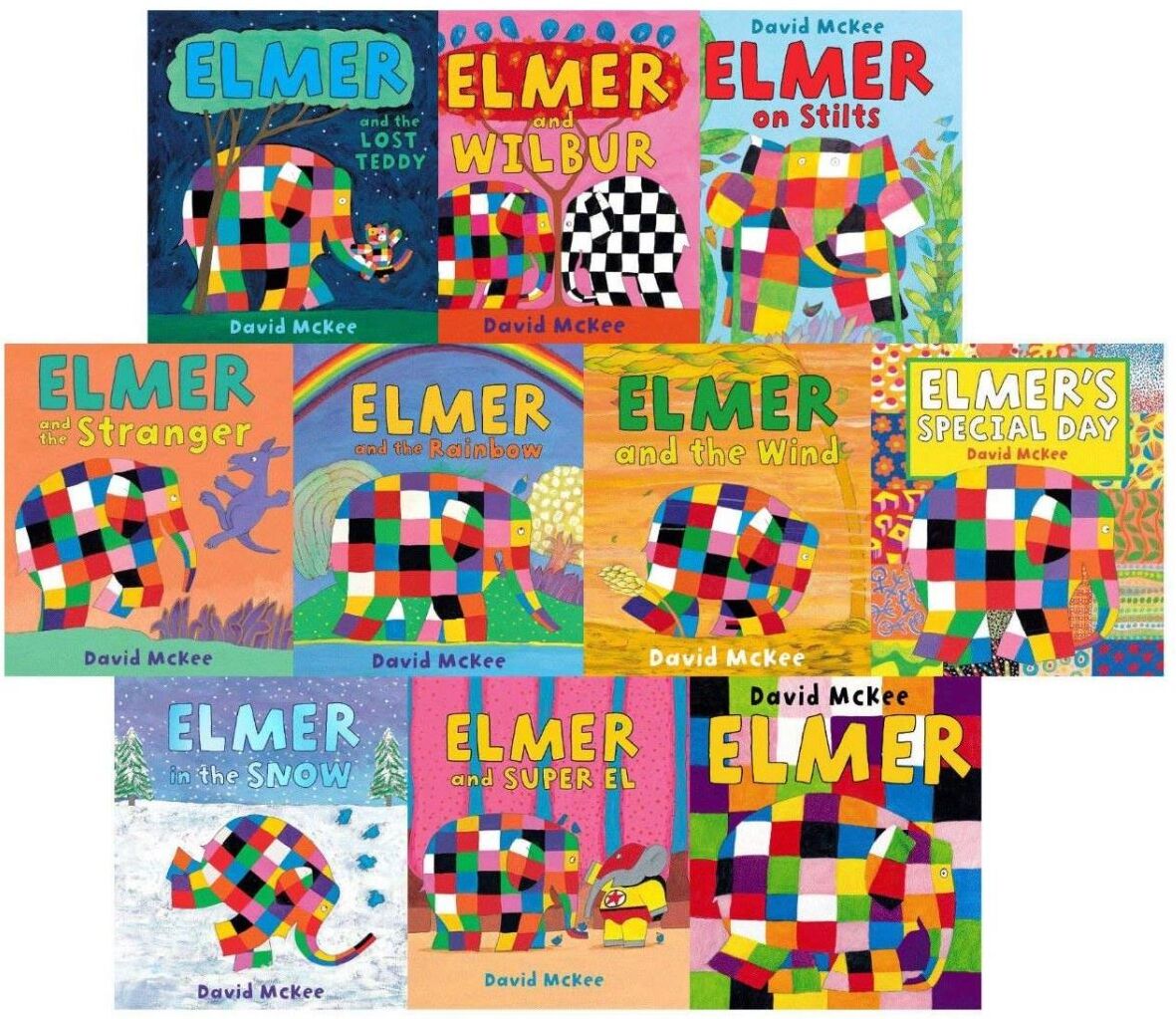 Produse noi Elmer 10 Book Collection Set