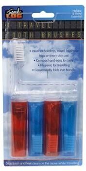 Accesorii Birotică 4PK TRAVEL TOOTH BRUSHES