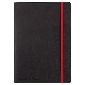 Oxford Black N' Red Anteckningsbok A5 soft cover linjerad