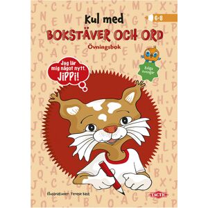 TACTIC Kul Med Bokstäver Och Ord Övningsbok