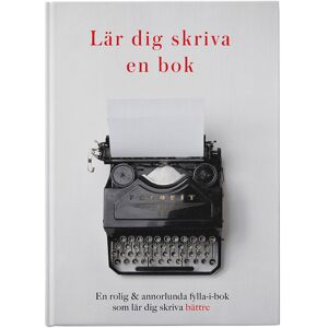 NICOTEXT Lär Dig Skriva En Bok Fylla-i-bok