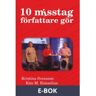 10 misstag författare gör, E-bok