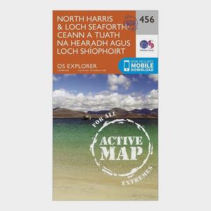 Ordnance Survey Explorer Active 284 North Harris & Loch Seaforth Map With Digital Version - Orange, Orange - Unisex