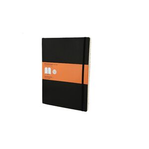 Moleskine Softcover Black Xlarge Ruled Notebook