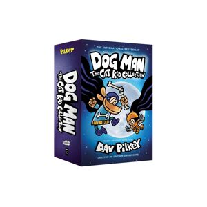 INGP Dog Man The Cat Kid Collection 4-6 Boxed Set by Dav Pilkey