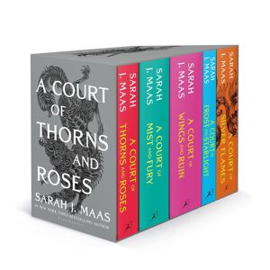 Sarah J Maas 5 Books Collectikon Set A Court of Thorns and Roses