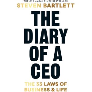 The Diary of a CEO: The 33 Laws of Business and Life by Steven Bartlett - Non Fiction - Paperback Ebury Publishing