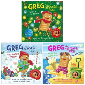 Greg the Sausage Roll Collection 3 Books Set By Mark Hoyle & Roxanne Hoyle - Age 3-9 - Paperback/Hardback Puffin