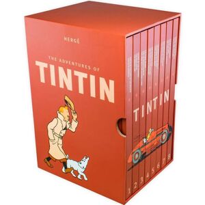 The Adventures of Tintin by Hergé: Compact Edition 8 Books Box Set - Ages 7+ - Hardback Egmont Publishing