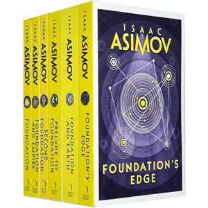 The Foundation Series by Isaac Asimov 6 Books Collection Set - Fiction - Paperback HarperVoyager