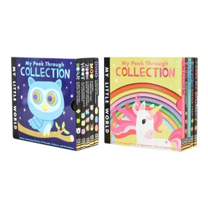 My Little World Peek Through Collection 10 Books by Little Tiger – Ages 0-5 – Board Book Little Tiger Press Group