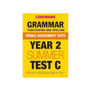 Termly Assessment Tests: Year 2 Grammar, Punctuation and Spelling Test C x 10