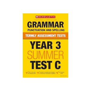 Termly Assessment Tests: Year 3 Grammar, Punctuation and Spelling Test C x 10