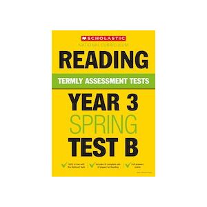 Termly Assessment Tests: Year 3 Reading Test B x 10